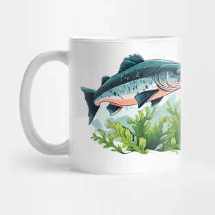 Pacific Northwest Salmon Mug